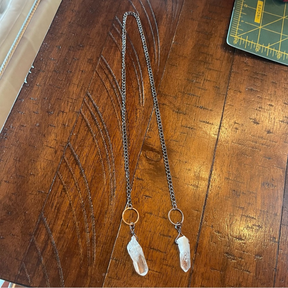 Crystal Pendant Face Chain